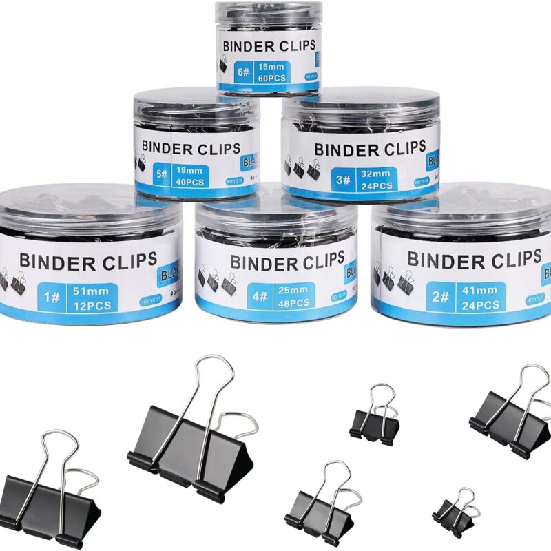Binder Clips Assorted Set